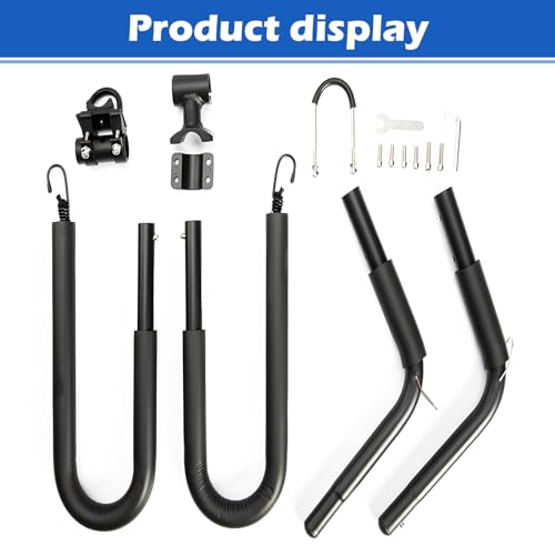 Adjustable Surfboard Rack Holder for Bicycles - Tool-Free Assembly