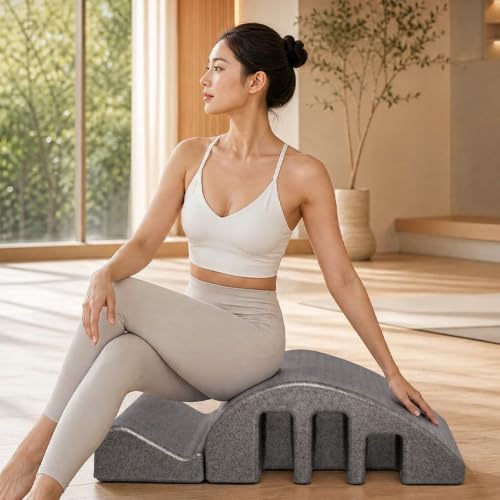 Arc Foam Yoga Bed for Spinal Correction and Pain Relief