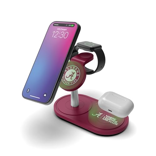 3-in-1 Wireless Charging Station for Smartphone, Smartwatch, Earbuds