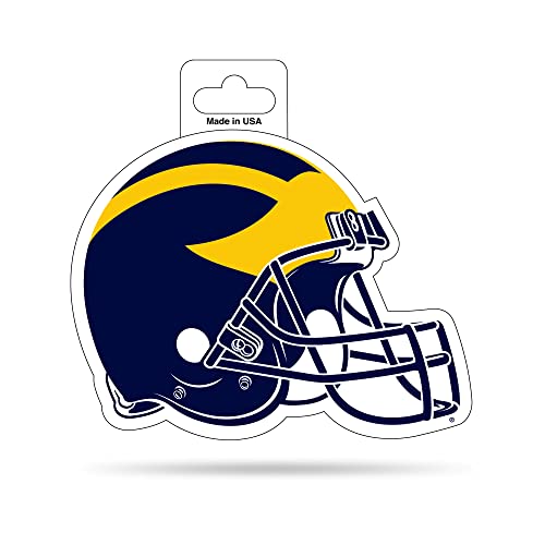 Michigan Wolverines 4.75" x 5" Shape Cut Helmet Decal