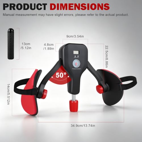 PASUKTER 1P All-in-One Kegel Exercise Device | 0–220 lb Adjustable Resistance, Replaceable Handles, Wireless Jump Rope