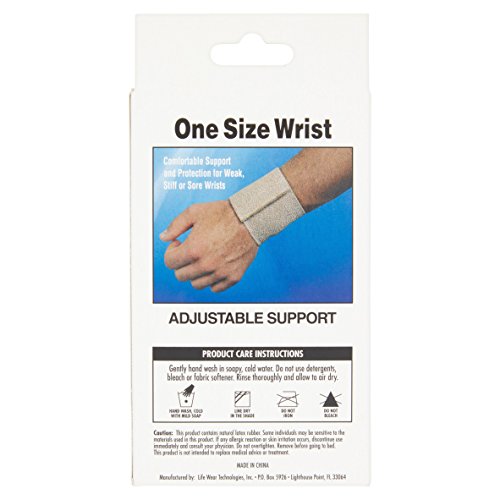 Elastic Wrist Support Wrap - Adjustable Compression Brace for Recovery