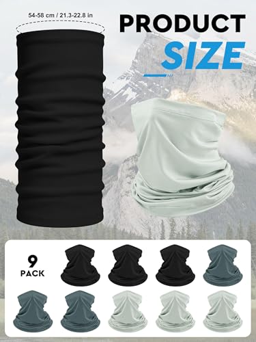Men's Breathable Sun Protection Balaclava Gaiter Face Mask - Cooling Neck Cover