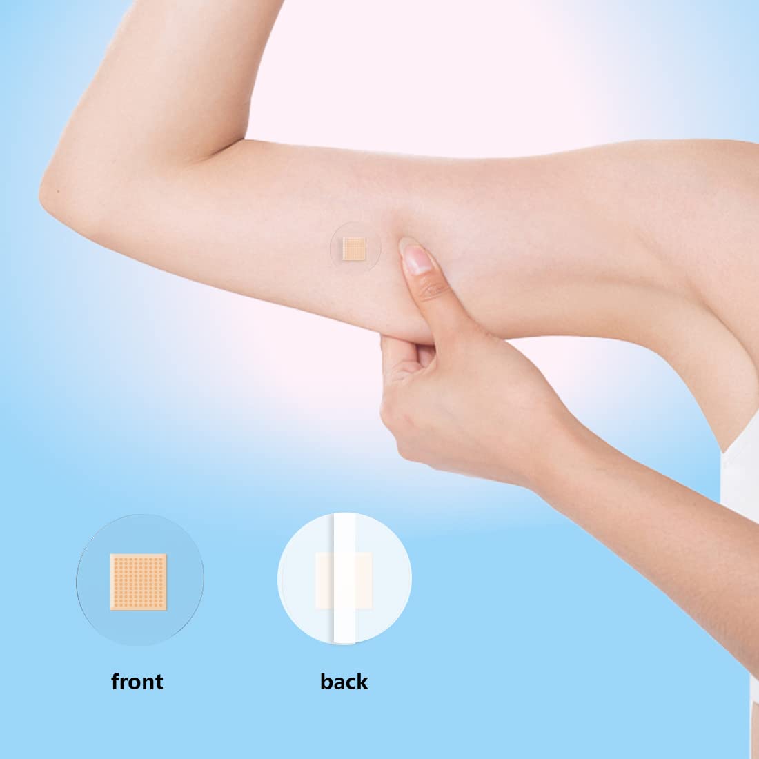 200pcs Adhesive Spot Bandage Flex Fabric Adhesive Bandages 0.87 Inch Diameter Round Bandage for Wound Care and Hides Skin Spots Ideal for Small Incisions