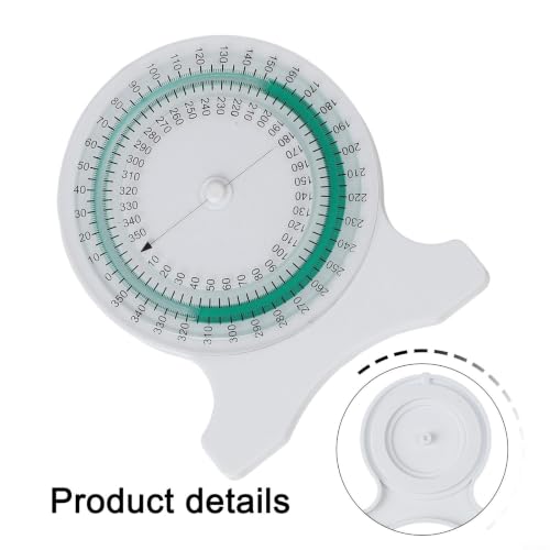 Bubble Inclinometer - Accurate Joint Measurement Tool for Rehabilitation