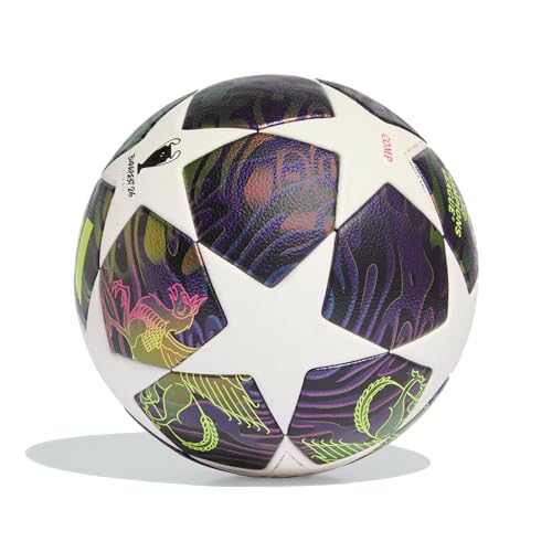 UEFA Champions League Final Competition Soccer Ball - Dark Purple, White, Solar Yellow (4)