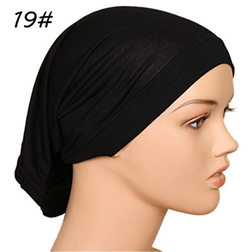 Women Under Scarf Cap Hijab Bonnet Neck Cover Muslim Headwear - TanQiang
