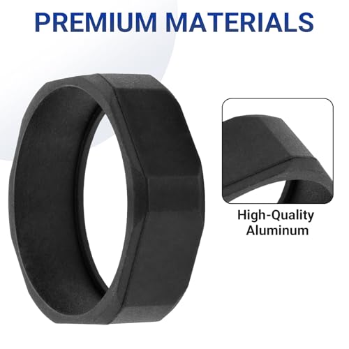 75702 Flashlight Anti-Roll Ring - Aluminum Replacement Accessory