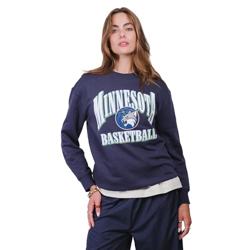 Women's WNBA Oversized Crew Sweatshirt - Minnesota Lynx, X-Large