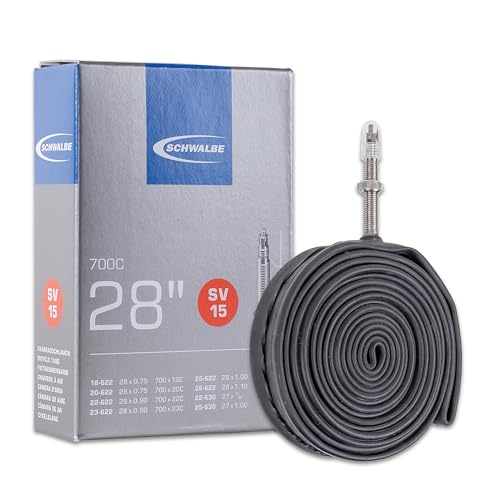 Schwalbe 700x18-28C Bike Tube with 40mm Presta Valve – Lightweight, Reliable Bicycle Inner Tube