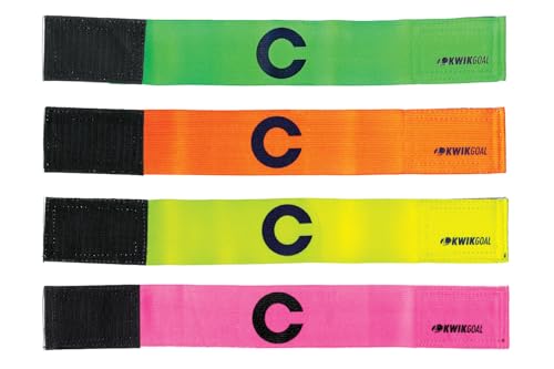 Captain Arm Band - Yellow, 2-Inch Wide with Velcro Closure