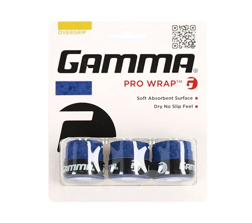 Pro Wrap Overgrip - Optimal Comfort & Durability - 3-Pack - Blue