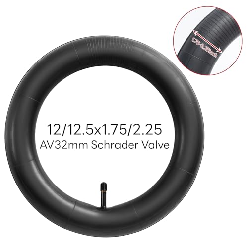 Heavy Duty 12/12.5 x 1.75-2.25 Bicycle Inner Tube with Schrader Valve
