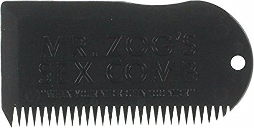 Surf Wax Comb for Board Maintenance - Black, 1 Count