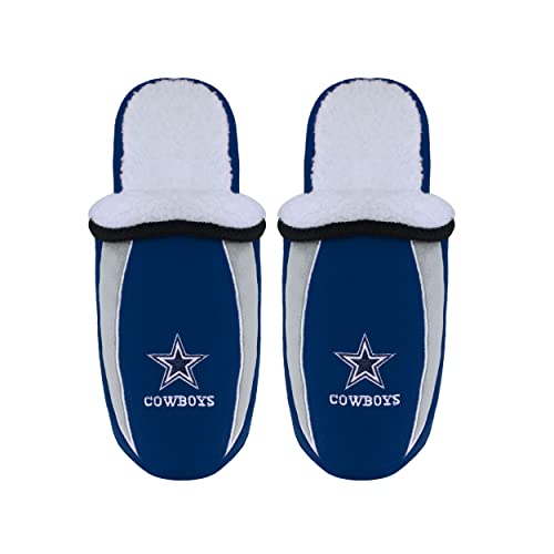 NFL Team Logo Moccasin Slippers - Casual Fan Footwear