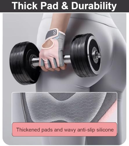 Weightlifting Gloves for Women - Anti-Slip Breathable - Small