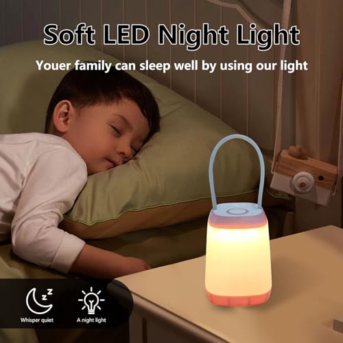 6 Pack LED Camping Light, 3 Modes Battery Powered Night Light for Indoor and Outdoor Emergency Light, Tent Lantern, Camping, Gifts (Includes 18 AAA Batteries)