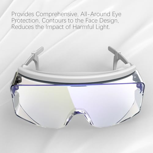 CO2 Laser Eye Protection Glasses | 9000nm-11000nm / 10600nm Wavelength Safety Goggles | OD 5+ Protective Eyewear | Absorption Filtering Technology | Ideal for Laser Cutting and Engraving