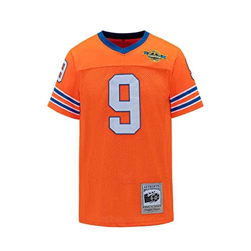 Youth Bobby Boucher #9 Football Jersey Kids 90s Cosplay Halloween Orange Medium