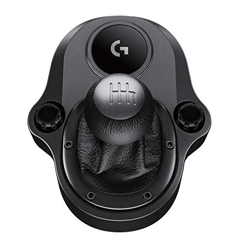 Logitech G Driving Force Shifter (G29/G920/G923) – Six-Speed H-Pattern, PC/Console