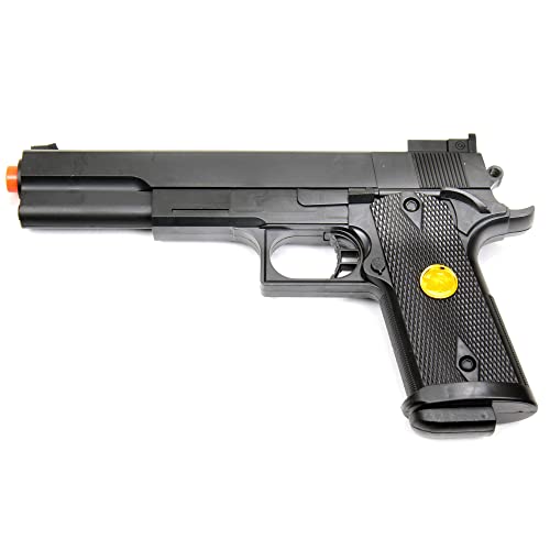 Dual Spring Airsoft Pistols 2-Pack - 260 FPS Target Shooting