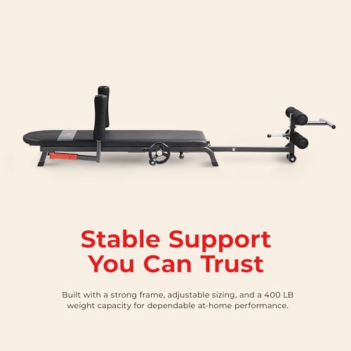 Decompression Stretch Table for Back Pain Relief - 6" Height