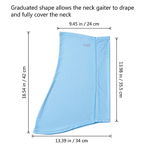 Breathable Neck Gaiter with UPF 50+ Protection - Carolina
