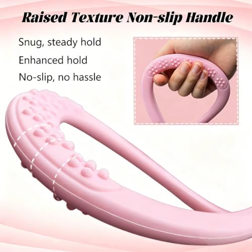 Silicone Figure 8 Resistance Band for Shoulder Back Stretching & Yoga