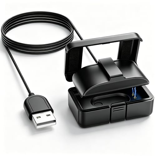 Black Hume Band 1.0 Charger Dock - Portable Magnetic Charging Stand for Tracker