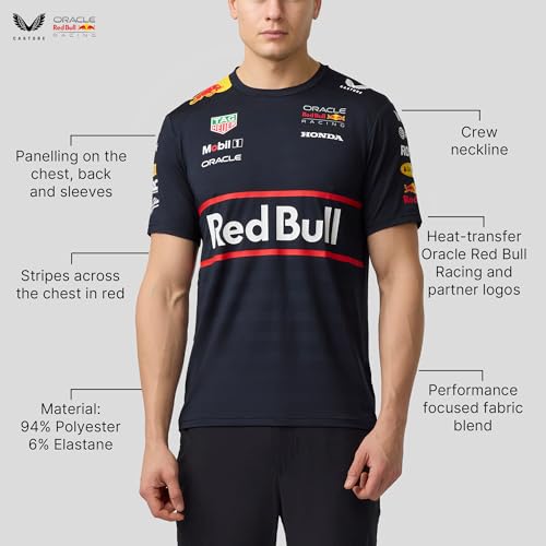 Castore Red Bull Racing F1 Men's 2025 Team T-Shirt XX-Large