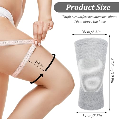 Bamboo Compression Knee Sleeve - Non-Slip Support Brace