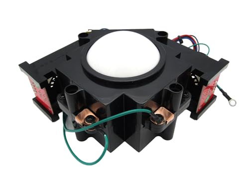 3" White High Lip Arcade Trackball Assembly