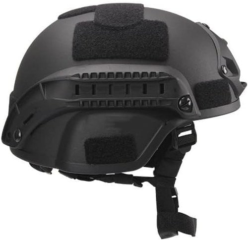 MICH Airsoft Helmet with Side Rails and NVG Mounts for Outdoor Activities Such As Airsoft, Paintball, CS Games, Etc.