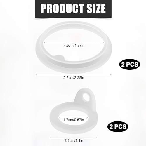 Silicone Gasket Replacement Kit for TAKEYA Actives - 6 Pieces