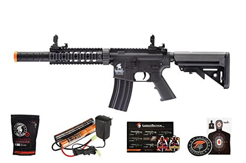 Durable Airsoft Gun M4 AEG Rifle - Black Variant with Charger & Battery