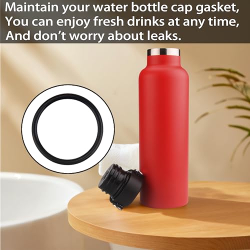 6-Pack Replacement Rubber Gaskets for Hydro Flask Bottles