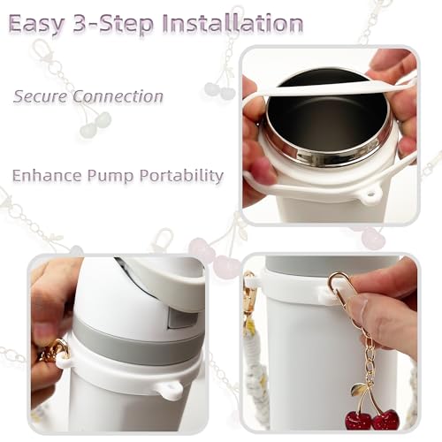 Owala Water Bottle Accessories Set - Cherry Pink