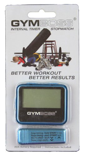 Interval Timer and Stopwatch - Teal Blue Metallic Gloss