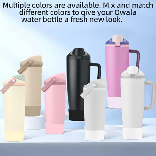 Silicone Boot for Owala 30oz & 40oz Bottles - Cream (2 Pack)