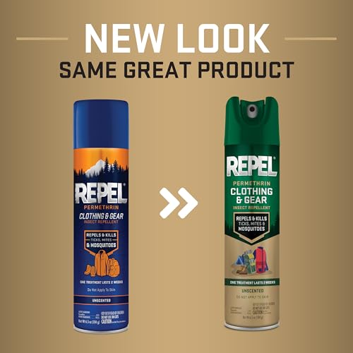 Permethrin Clothing and Gear Insect Repellent Spray - 6.5 Ounce
