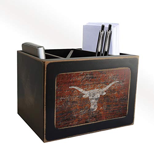 NCAA Texas Longhorns Distressed Logo Desktop Organizer