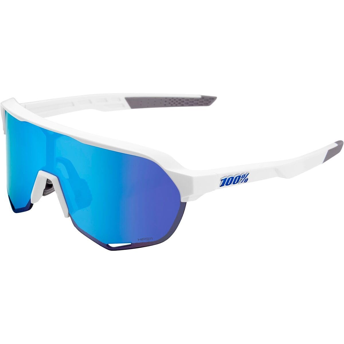 100%, S2 Sunglasses, Matte White, One Size