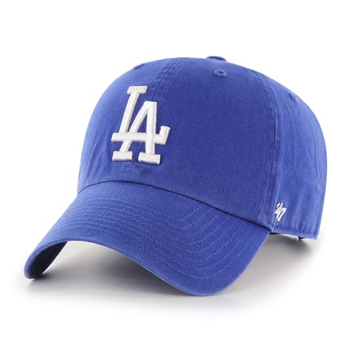 Curved Visor Cap with Strapback - Los Angeles Dodgers