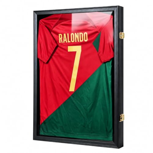 Jersey Shadow Box Frame with UV Protection & Hangers