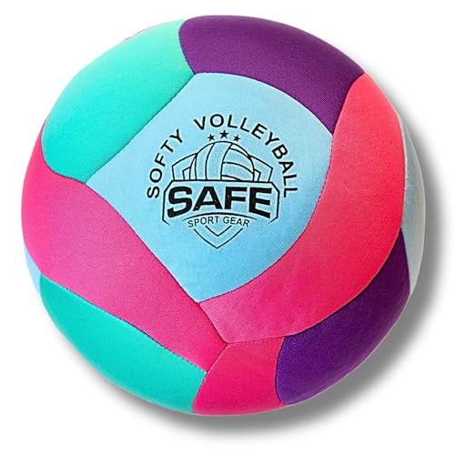 Softy Volleyball - Pain-Free Kids Indoor Ball - Teal