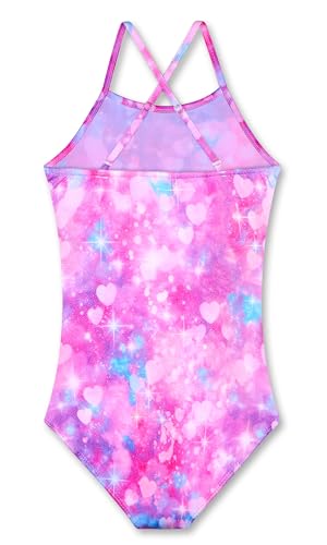 LUOUSE Swimwear for Girls Swimsuits Quick Dry Cross-Back Adjustable