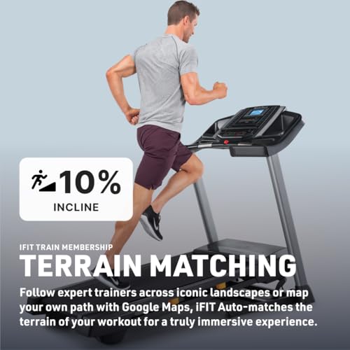 Compact Treadmill for Home Gym with Smart Incline & Cushioning