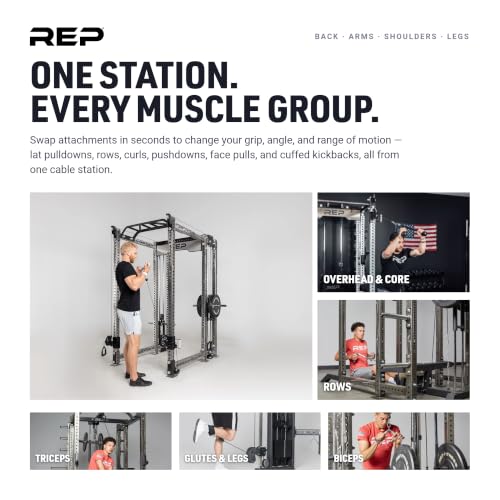 Multi Grip Curl Bar Attachment for Cable Machines - REP Fitness