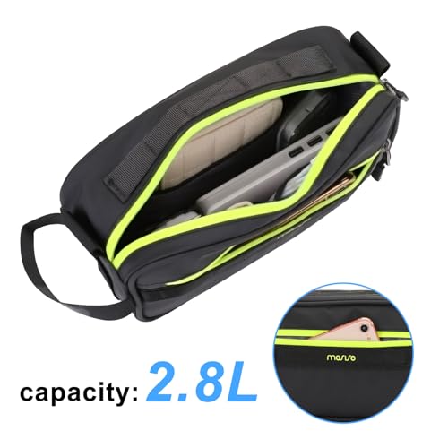 MOSISO Green Bike Handlebar Bag Waterproof Cycling Front Pouch for Bicycle