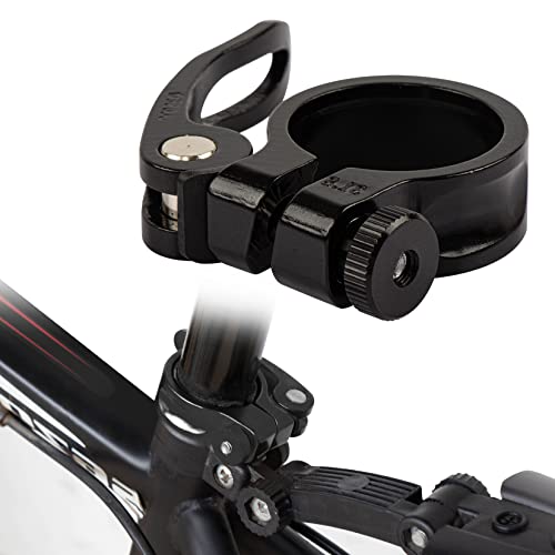 Quick Release Bike Seat Post Clamp - 34.9mm - Black
